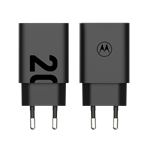 Motorola SJMC202 TurboPower 20W + 1m USB-A/USB-C kábel čierna