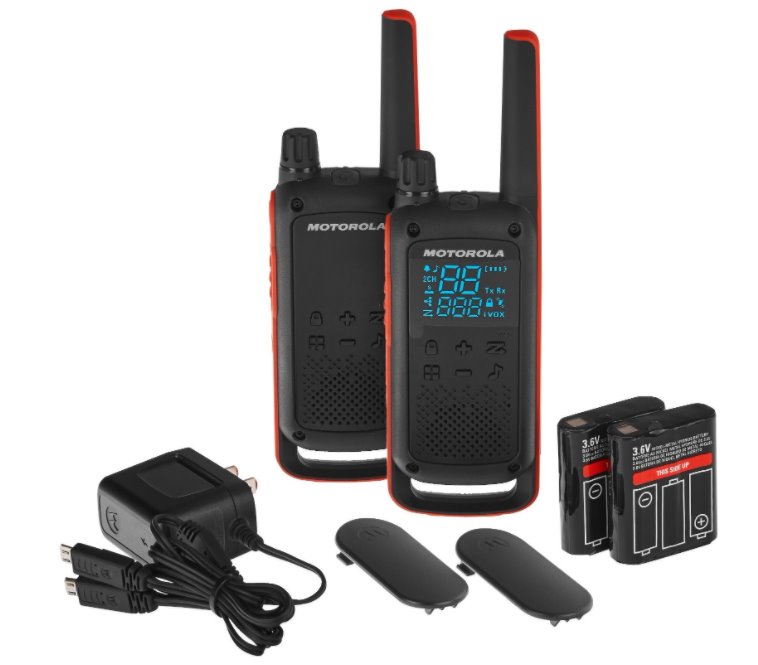Motorola Talkabout T82, oranžová/čierna