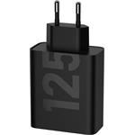 Motorola TurboPower 125W + 1m kábel USB-C/USB-C čierny