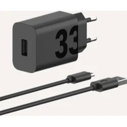 Motorola TurboPower 33W + kabel 1m USB-A/USB-C černá