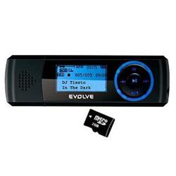 MP3 EVOLVEO Base+ 4GB MP3,FM+FM vysílač, záznamník,CZ menu