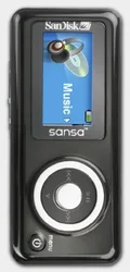 MP3 Sansa c150 2 GB, MP3 přehrávač s barevným displejem pro malé obrázky, diktaf