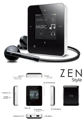 MP4 CREATIVE ZEN Style M100 8GB - černý (70PF256100115)