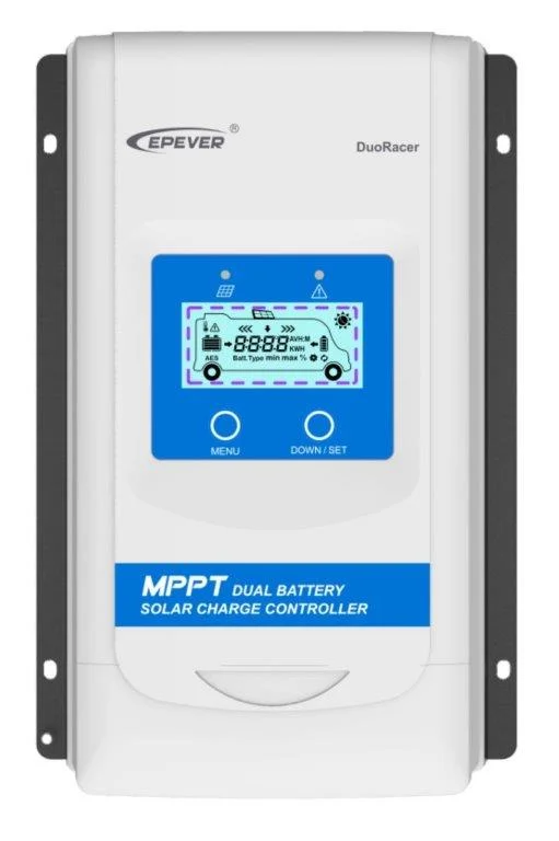 MPPT solárny regulátor EPever 100VDC/20A DuoRacer - 12/24V