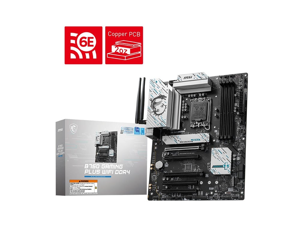 MSI B760 GAMING PLUS WIFI DDR4