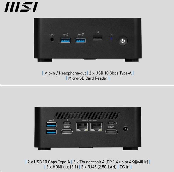 MSI Cubi NUC 1MG-244BEU