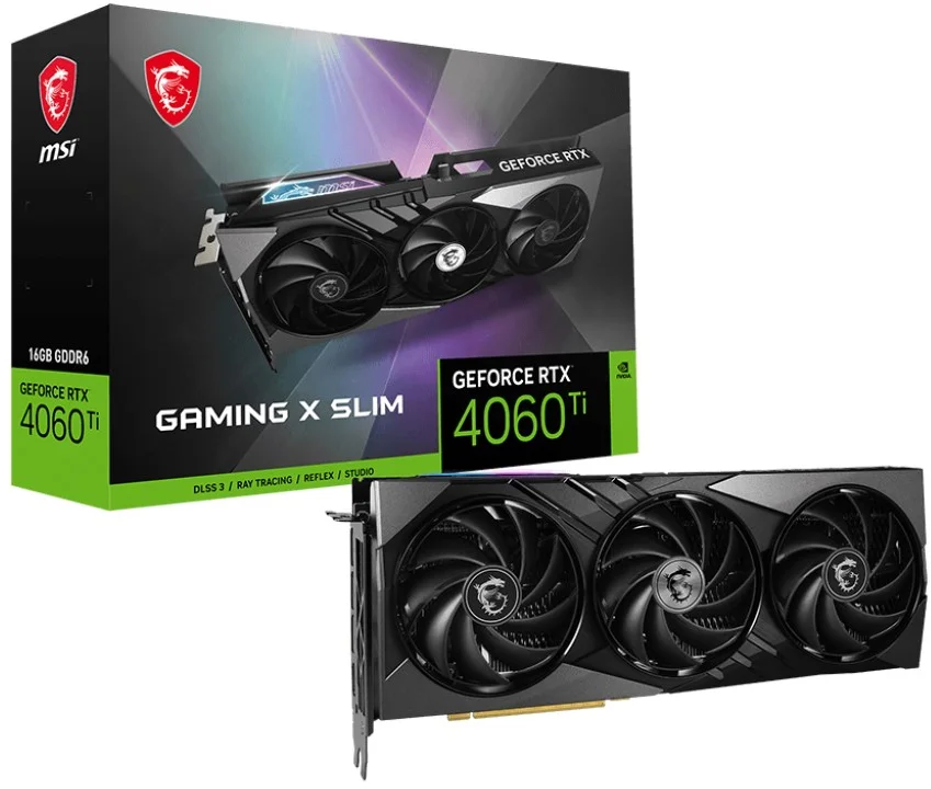 MSI GeForce RTX 4060 Ti GAMING X SLIM 16G