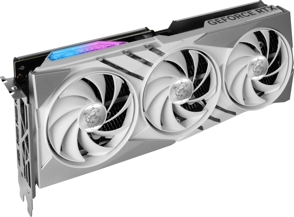 MSI GeForce RTX 4070 Gaming X SLIM White 12G