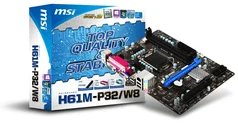 MSI H61M-P32/W8