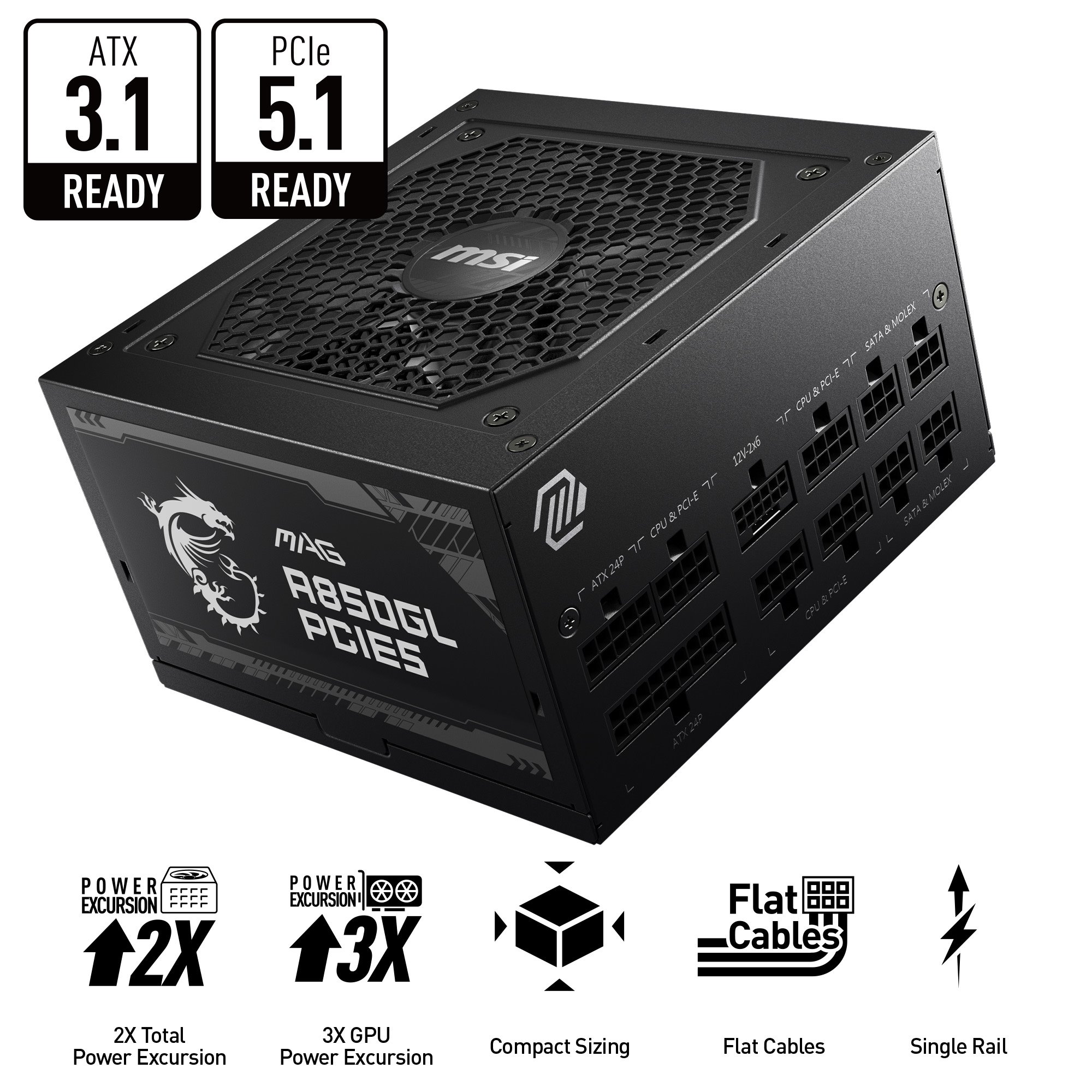 MSI MAG A850GL PCIE5 II