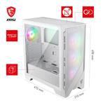 MSI MAG FORGE 320R AIRFLOW WHITE