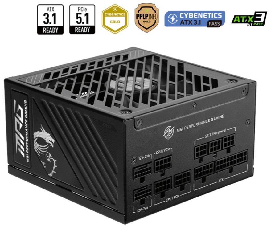 MSI MPG A1250GS PCIE5 1250W