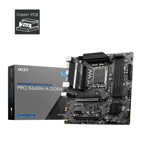 MSI PRO B660M-A DDR4