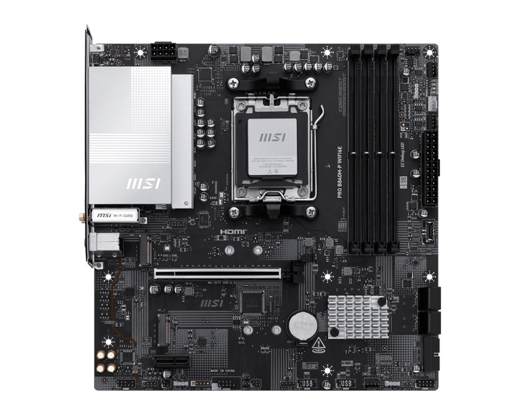 MSI PRO B840M-P WIFI6E