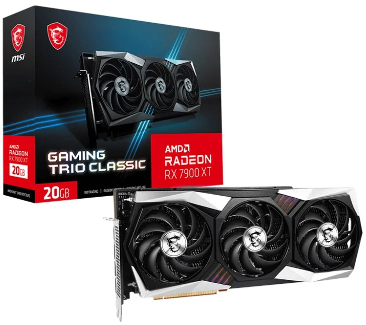 MSI Radeon RX 7900 XT GAMING TRIO CLASSIC 20G