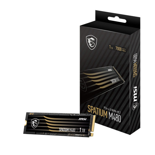 MSI SPATIUM M480, 1TB NVMe SSD S78-440L490-P83
