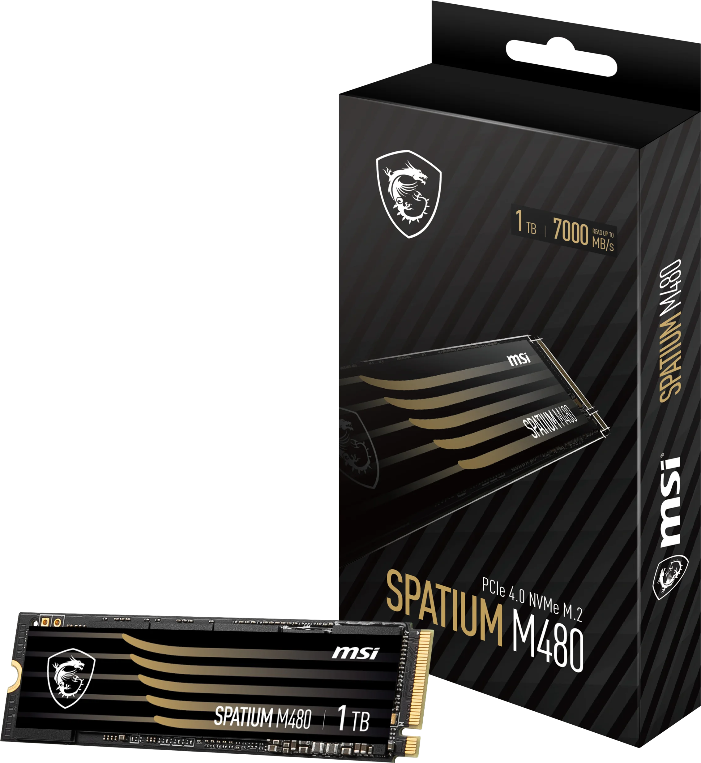 MSI SPATIUM M480, 1TB NVMe SSD S78-440L490-P83
