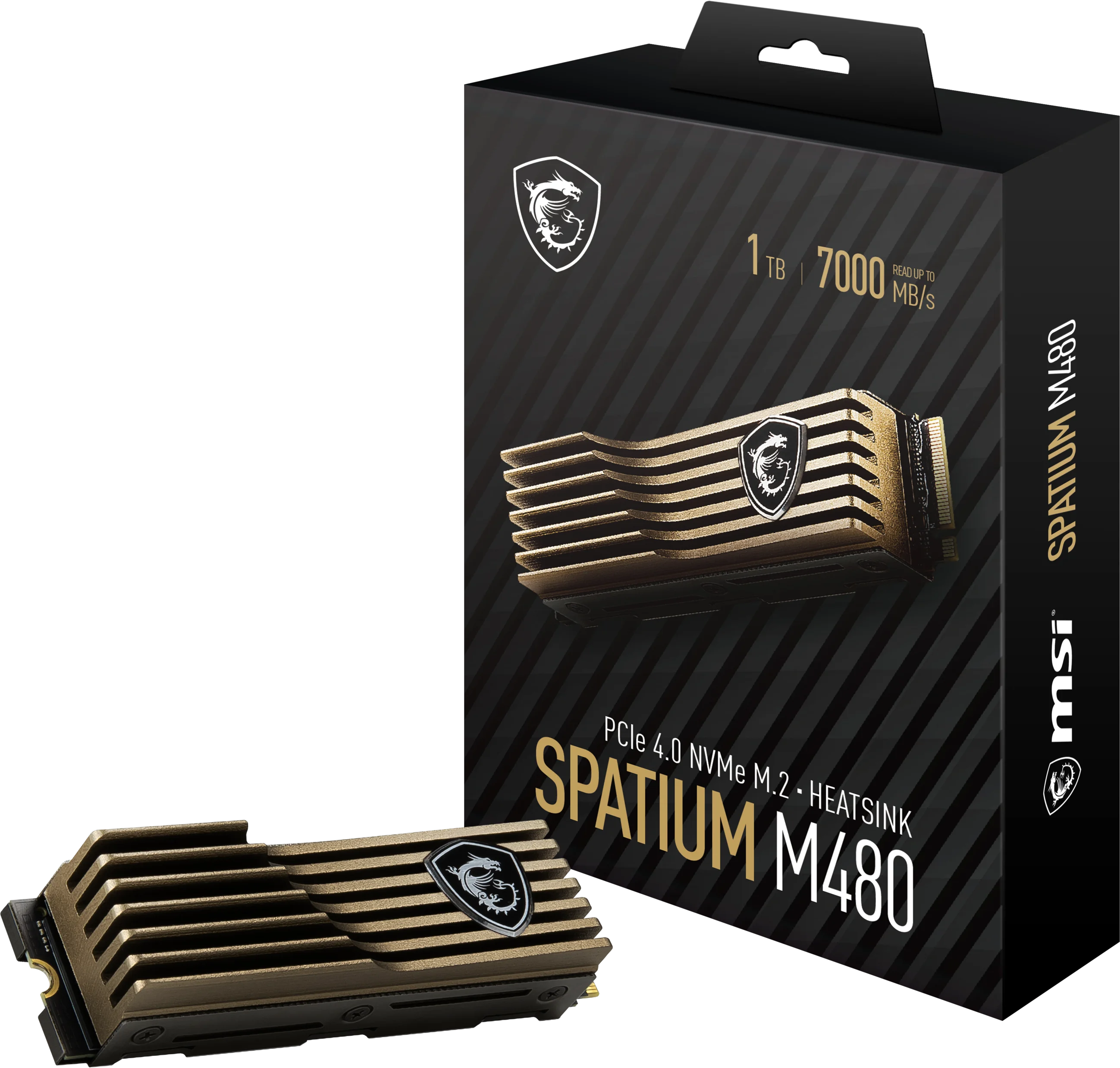 MSI SPATIUM M480 HS, 1TB NVMe SSD