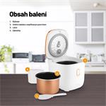 Multifunkčný ryžovar Lauben 1200WR Rose Gold Edition - varič ryže