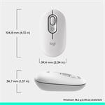Myš Logitech POP, biela