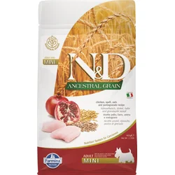 N&D LG DOG Adult Mini Chicken & Pomegranate 800g granule pre psov