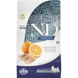 N&D OCEAN DOG Adult Mini Herring & Orange 800g granule pro psy