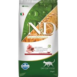 N&D PRIME CAT Neutered Chicken & Pomegranate 10kg granule pro kastrované kočky