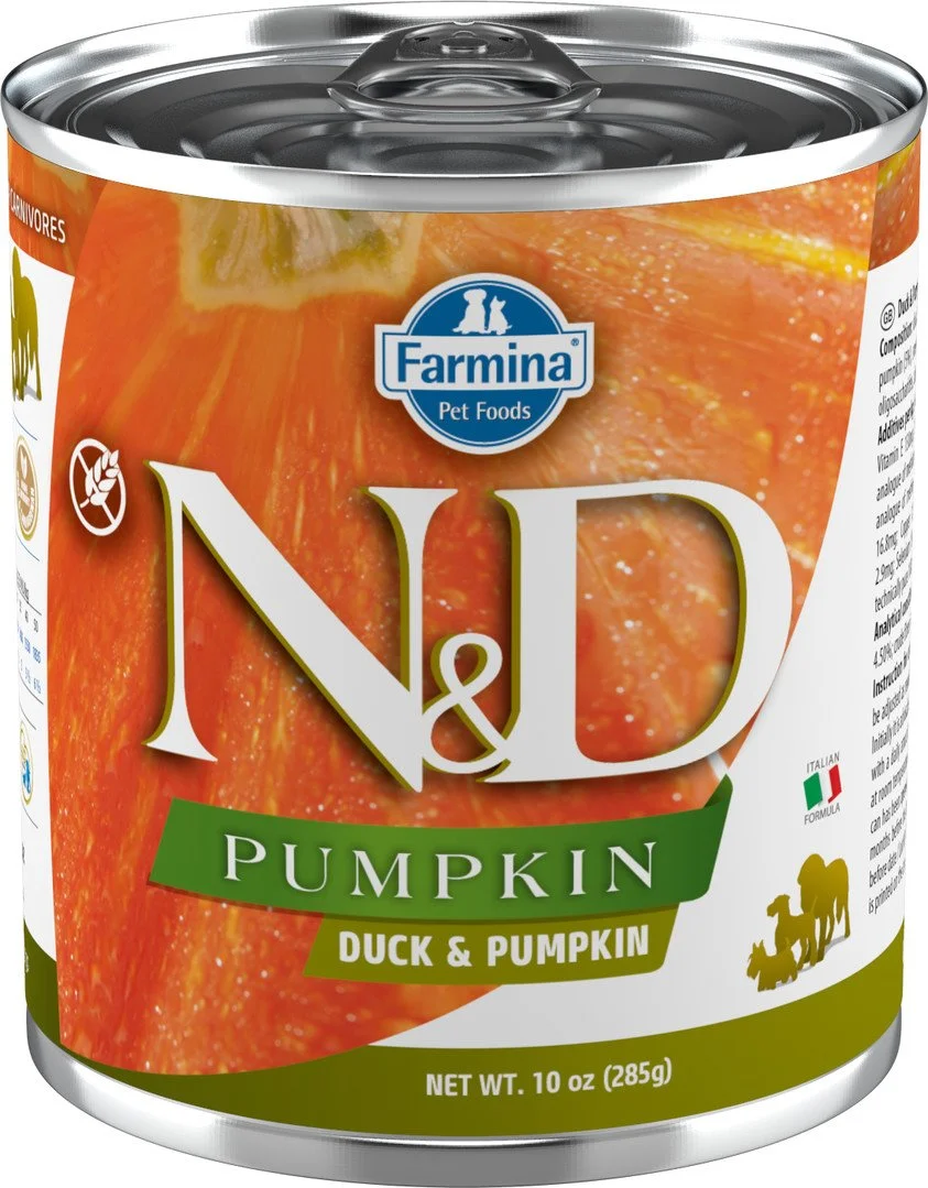 N&D PUMPKIN DOG Adult Duck & Pumpkin 285g konzerva pro psy