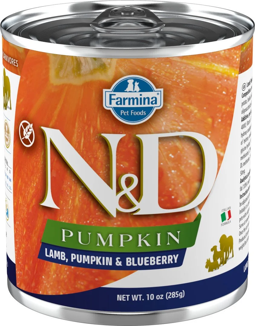 N&D PUMPKIN DOG Adult Lamb & Blueberry 285g konzerva pro psy