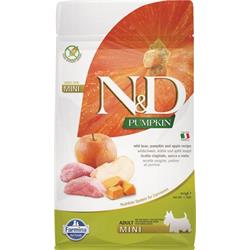 N&D PUMPKIN DOG Adult Mini Boar & Apple 800g granule pro psy