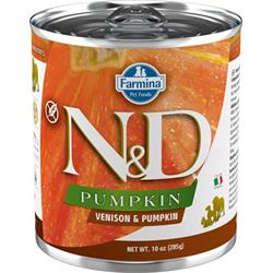 N&D PUMPKIN DOG Adult Venison & Pumpkin 285g konzerva pro psy