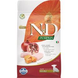 N&D PUMPKIN DOG Puppy Mini Chicken & Pomegranate 800g granule pre šteňatá