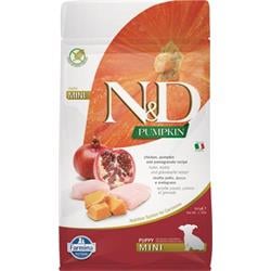 N&D PUMPKIN DOG Puppy Mini Chicken & Pomegranate 800g granule pro štěňata