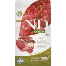 N&D QUINOA CAT Urinary Duck & Cranberry 1,5kg granule pre mačky