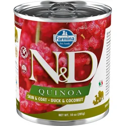 N&D QUINOA DOG Adult Duck & Coconut 285g konzerva pre psy