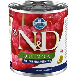 N&D QUINOA DOG Adult Weight Management Lamb & Brocolli 285g konzerva pre psov
