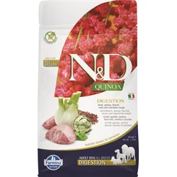 N&D QUINOA DOG Digestion Lamb & Fennel 800g granule pro psy