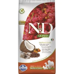 N&D QUINOA DOG Skin & Coat Herring & Coconut 7 kg granúl pre psov