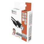 Nabíjací/dátový kábel USB-A 2.0 / mini USB-B 2.0, 2 m, čierny