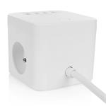 Nabíjacia stanica Huslog 12W 3x zásuvka , 4xUSB biela