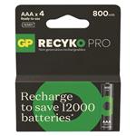 Nabíjacie batérie GP ReCyko Pro Professional AAA (HR03), 4 ks