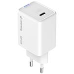 Nabíjačka ColorWay 1x USB-C / GaN / PD / PPS / 65 W / biela