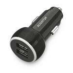 Nabíjačka do auta ALIGATOR, 2xUSB 2,4A, originálna čierna