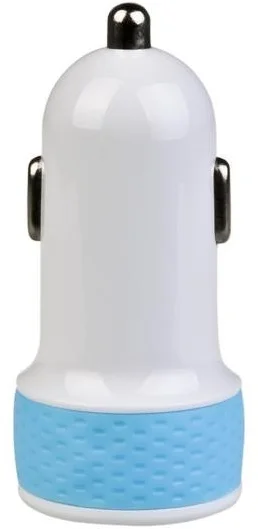 Nabíjačka do auta Avacom s výstupom USB 5V/1A, bielo-modrá