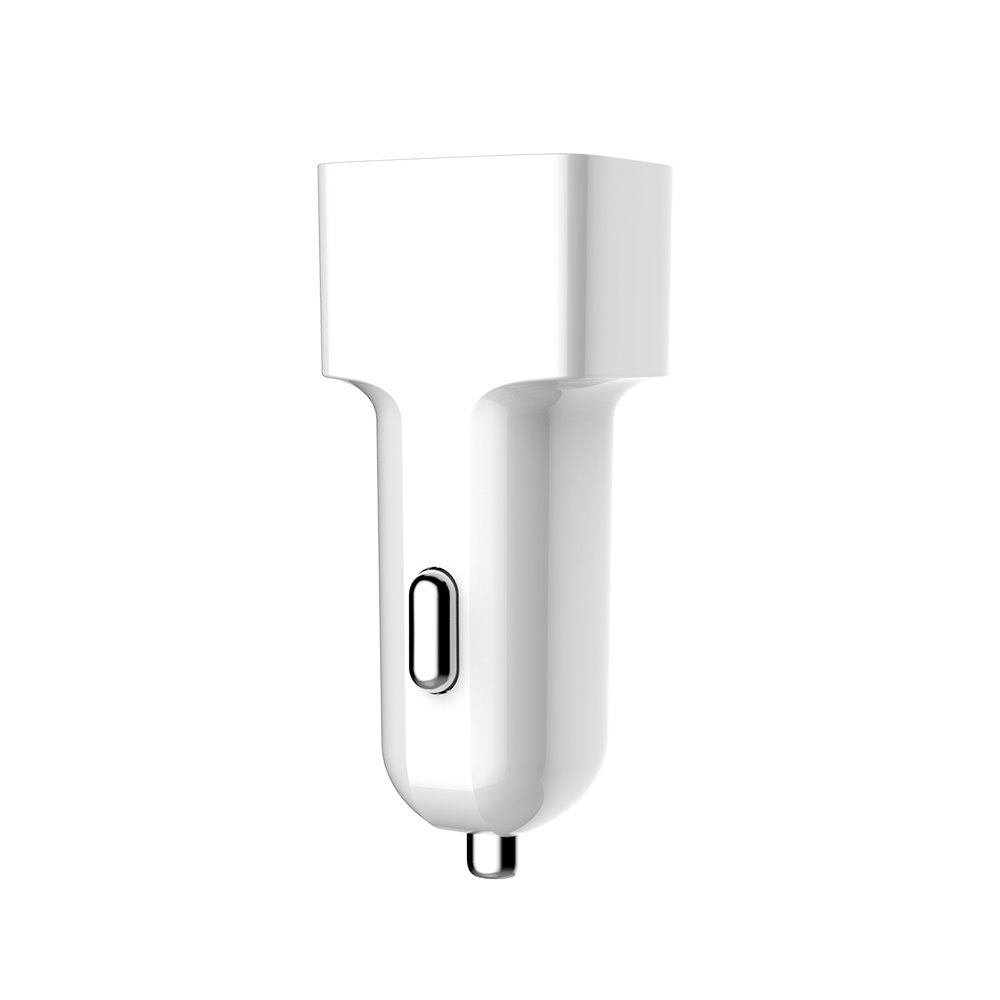 Nabíjačka do auta ColorWay 2x USB 12 W, biela