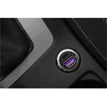Nabíjačka do auta FIXED s výstupom USB-C a USB-A v miniatúrnom vyhotovení, podpora PD a QC 3.0, 30 W, čierna