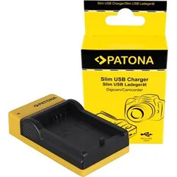Nabíjačka Patona pre Canon LP-E8, tenká, USB