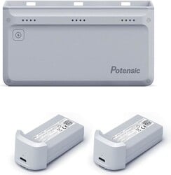 Nabíjačka Potensic Atom 4K 60 W More Power, sada s sieťovým adaptérom a 2 batériami
