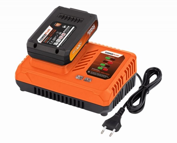 Nabíjačka Powerplus 20V/40V + batéria 20V LI-ION 2,0Ah