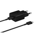 Nabíjačka Samsung EP-T1510X, USB-C, vrátane kábla, 15 W, čierna